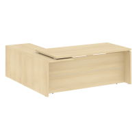 Стол руководителя угловой, правый Yalta LT.C-20 R акация лорка